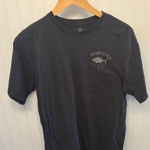 Quiksilver Men's Dark Gray Short Sleeve Tee